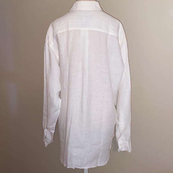 Banana Republic Linen Button Down - Picture 3 of 5